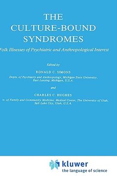 portada culture-bound syndromes: folk illnesses of psychiatric and anthropological interest