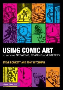 portada using comic art to improve speaking, reading and writing