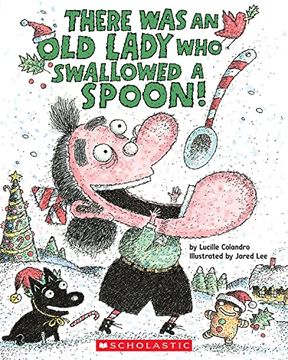 portada There was an old Lady who Swallowed a Spoon (There was an old Lady [Colandro]) (en Inglés)