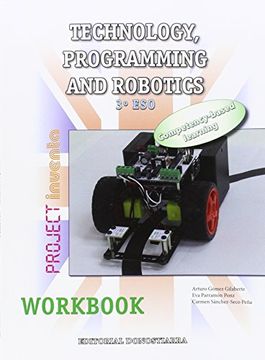 portada Technology, Programming and Robotics 3º ESO - Workbook - Project INVENTA