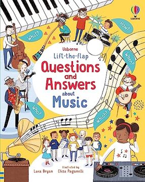 portada Lift-The-Flap Questions and Answers About Music (en Inglés)