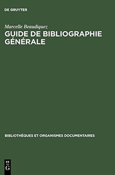 portada Guide de Bibliographie Générale (en Francés)