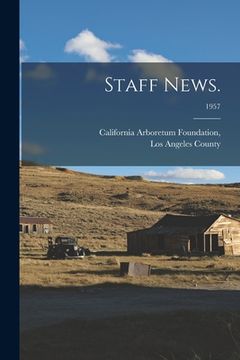 portada Staff News.; 1957 (in English)