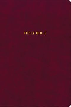 portada Kjv Rainbow Study Bible, Burgundy Leathertouch, Indexed, Black Letter, Pure Cambridge Text, Color Coded, Bible Study Helps, Reading Plans, Full-Color Maps, Easy to Read Bible mcm Type (in English)