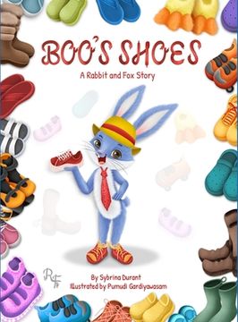 portada Boo's Shoes - a Rabbit and fox Story: Learn to tie Shoelaces (en Inglés)