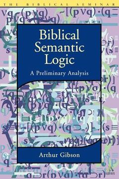 portada biblical semantic logic (en Inglés)