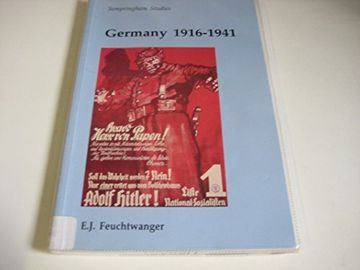 portada Germany 1916-1941 (Sempringham Studies Series)