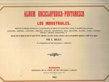 portada Album Enciclopedico-Pintoresco de los Industriales (in Spanish)