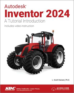 portada Autodesk Inventor 2024: A Tutorial Introduction (en Inglés)