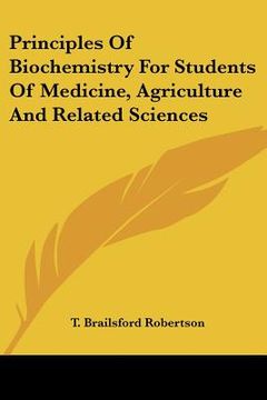 portada principles of biochemistry for students of medicine, agriculture and related sciences (en Inglés)
