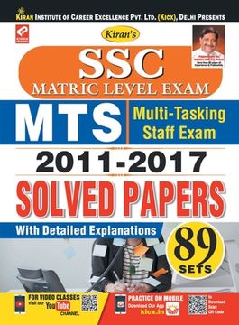 portada SSC Matric Level Multi Tasking Sol. Papers E (en Inglés)