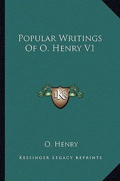 portada popular writings of o. henry v1 (in English)