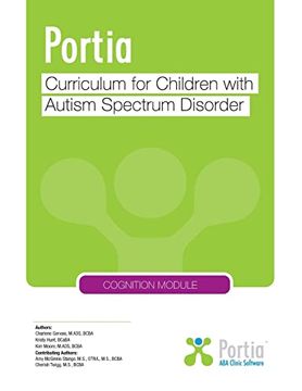 portada Portia Curriculum - Cognition: Curriculum for Children With Autism Spectrum Disorder (en Inglés)