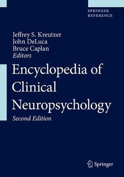 portada Encyclopedia of Clinical Neuropsychology (en Inglés)