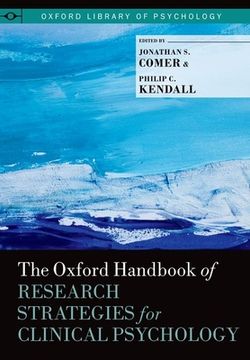 portada Oxford Handbook of Research Strategies for Clinical Psychology (Oxford Library of Psychology) (en Inglés)