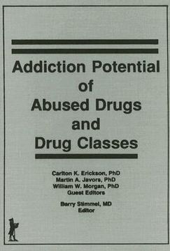 portada addiction potential of abused drugs and drug classes (en Inglés)