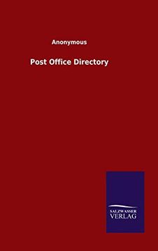 portada Post Office Directory (en Inglés)