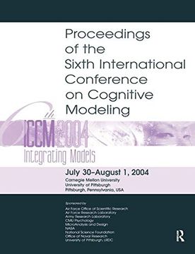 portada Sixth International Conference on Cognitive Modeling: ICCM - 2004 (en Inglés)