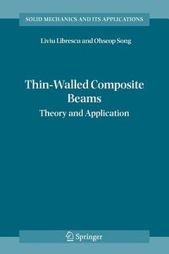 portada thin-walled composite beams: theory and application (en Inglés)