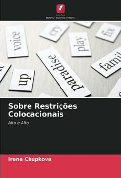 portada Sobre Restrições Colocacionais: Alto e Alto (en Portugués)