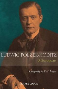 portada Ludwig Polzer-Hoditz: A European (en Inglés)