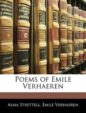 portada poems of emile verhaeren (in English)