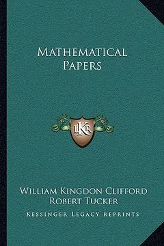 portada mathematical papers (en Inglés)