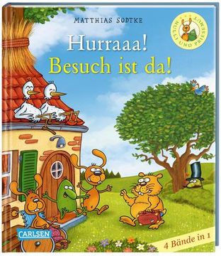 portada Nulli & Priesemut: Hurraaa! Besuch ist da! - 4 Bände in 1 (en Alemán)
