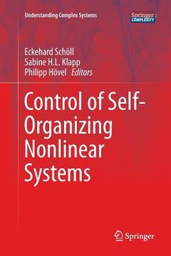 portada Control of Self-Organizing Nonlinear Systems (en Inglés)
