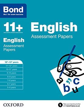 portada Bond 11+: English: Assessment Papers: 12+-13+ years