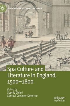 portada Spa Culture and Literature in England, 1500-1800 (en Inglés)