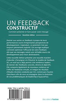 portada Feedback That Works: How to Build and Deliver Your Message, Second Edition (French) (in French)