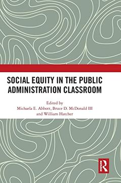 portada Social Equity in the Public Administration Classroom (en Inglés)
