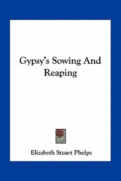 portada gypsy's sowing and reaping (en Inglés)