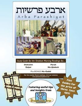 portada Bar/Bat Mitzvah Survival Guides: Arba Parashiyot (en Inglés)