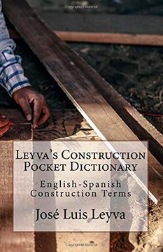 portada Leyva's Construction Pocket Dictionary: English-Spanish Construction Terms (in English)
