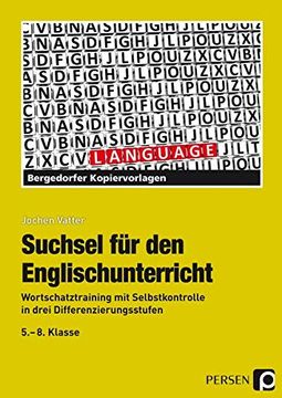 portada Suchsel für den Englischunterricht: Wortschatztraining mit Selbstkontrolle in Drei Differenzierungsstufen (5. Bis 8. Klasse) (en Alemán)