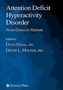 portada attention deficit hyperactivity disorder: from genes to patients (en Inglés)