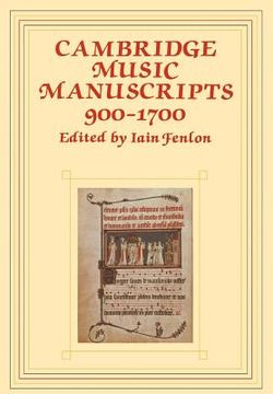 portada Cambridge Music Manuscripts, 900-1700 (en Inglés)