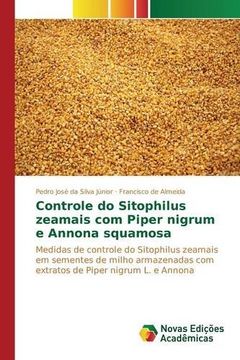 portada Controle do Sitophilus zeamais com Piper nigrum e Annona squamosa