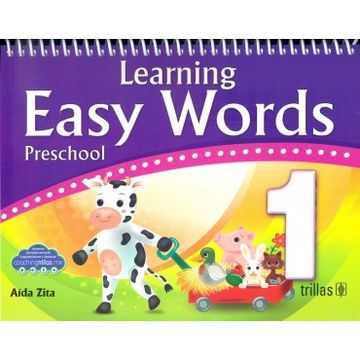 portada Learning Easy Words 1 Preschool (in Español-Ingles)