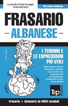 portada Frasario Italiano-Albanese e vocabolario tematico da 3000 vocaboli (en Italiano)
