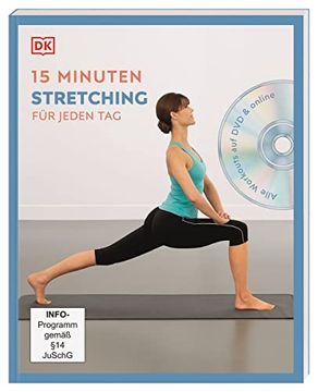 portada 15 Minuten Stretching für Jeden Tag: Alle Workouts auf dvd & Online (en Alemán)