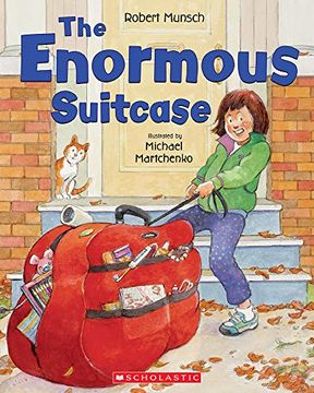 portada The Enormous Suitcase (en Inglés)