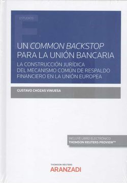 portada Un Common Backstop Para la Union Bancaria