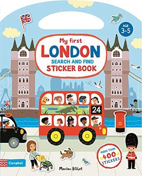 portada My First Search and Find London Sticker Book: 5 (Campbell London Range) (in English)