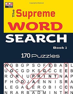 portada The Supreme Word Search Puzzle Book 2 (170 Brain Exercise in Large Print Series: Word Search for Seniors) (en Inglés)