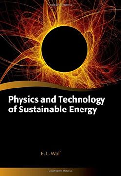 portada Physics and Technology of Sustainable Energy (Oxford Graduate Texts) (en Inglés)