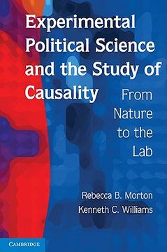 portada Experimental Political Science and the Study of Causality Paperback (in English)