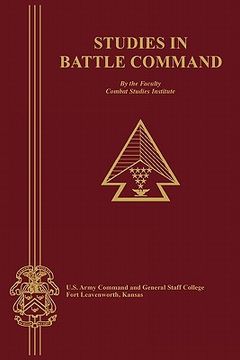 portada studies in battle command (in English)